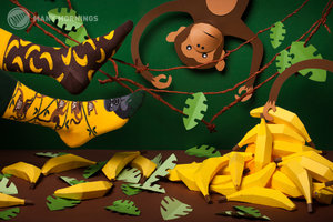 Ponožky klasik Monkey business 39-42-2
