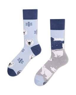 Ponožky klasik Polar bear 35-38-1