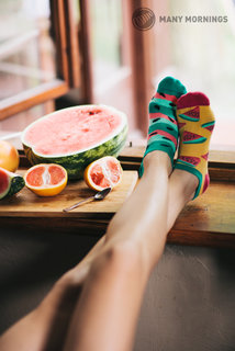 Ponožky nízke Watermelon splash low 35-38-4