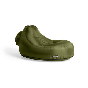 Nafukovacia stolička zelená-1