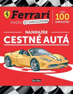 FERRARI, cestné autá – Kniha samolepiek-1