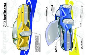 FERRARI, cestné autá – Kniha samolepiek-2