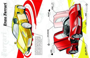 FERRARI, cestné autá – Kniha samolepiek-5