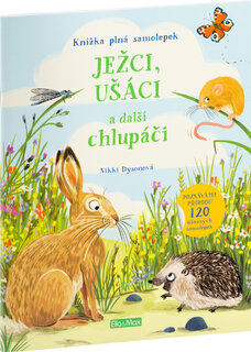 JEŽCI, UŠIACI a ďalší chlpáči – Kniha samolepiek-1