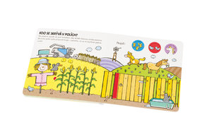 Kam sa schovala ZVIERATÁ NA DVORE - Hádanky pre najmenších-5