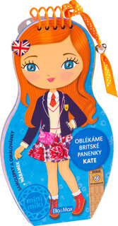 Obliekame britské bábiky - KATE-1