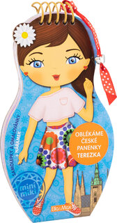 Obliekame české bábiky TEREZKA - omaľovánky-1