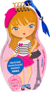 Obliekame francúzske bábiky - EMMA-1