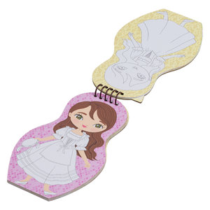 Obliekame talianske bábiky SOFIA – Omaľovánky-3