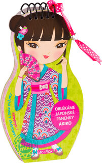 Obliekame japonské bábiky - AKIKO-1