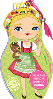 Obliekame nemecké bábiky HANNA – Omaľovánky-1