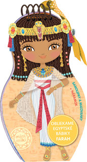 Obliekame egyptské bábiky FARAH – Maľovanky-1