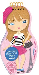 Obliekame francúzske bábiky EMMA – Maľovanky-1