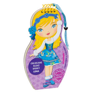 Obliekame ruské bábiky LENA – Maľovanky-1