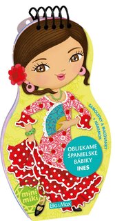 Obliekame španielske bábiky INES – Maľovanky-1