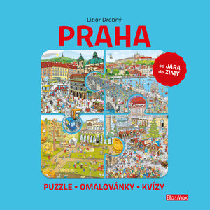 PRAHA – Puzzle, omaľovánky, kvízy-1