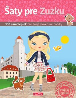 Šaty pre ZUZKU – Kniha samolepiek-1