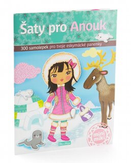 Šaty pre Anouk - kniha samolepiek-1