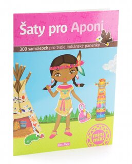 Šaty pre Aponi - kniha samolepiek-1