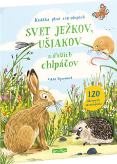 SVET JEŽKOV, UŠIAKOV a ďalších chlpáčov – Kniha samolepiek-1