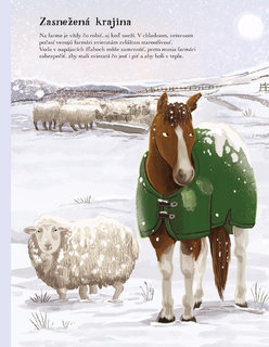SVET KONÍ, SLIEPOK a ďalších zvierat na farme – Kniha samolepiek-8