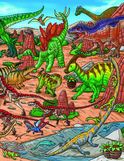 Veľká knižka DINOSAURY pre malých rozprávačov-7