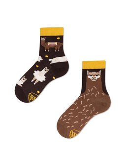 Ponožky detské Fluffy alpaca kids 27-30-1