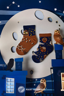 Ponožky detské Owly moly kids 27-30-2