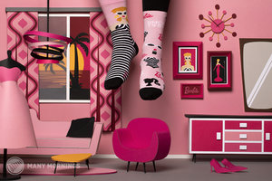 Ponožky klasik Barbie 35-38-2
