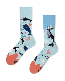 Ponožky klasik Ocean life 43-46-1