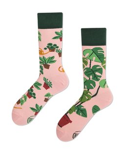 Ponožky klasik Plant lover 43-46-1