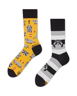 Ponožky klasik Raccoon bandit 35-38-1