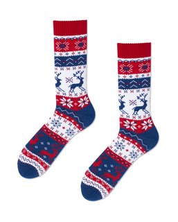 Ponožky klasik Winter warm Rudolph 35-38-1