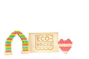 Eco-bricks 109 farebných kociek-4