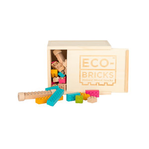 Eco-bricks 54 farebných kociek-3