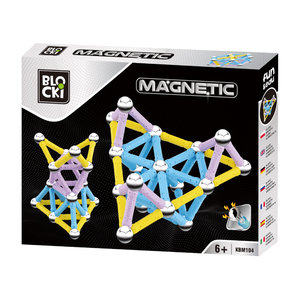 Stavebnica Blocki Magnetic pastel-1
