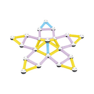 Stavebnica Blocki Magnetic pastel-2