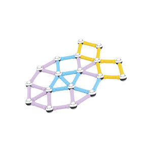 Stavebnica Blocki Magnetic pastel-5