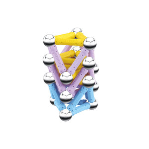 Stavebnica Blocki Magnetic pastel-7