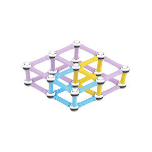 Stavebnica Blocki Magnetic pastel-9