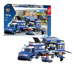 Stavebnica Blocki My Police Nákladiak-1