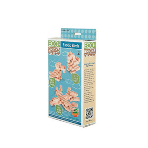 Eco-bricks 3v1 Exotické vtáctvo-1