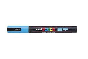 Akrylový popisovač PC-3M Posca, 0,9-1,3 mm, sv. modrý-1
