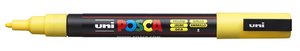 Akrylový popisovač PC-3M Posca, 0,9-1,3 mm, žltý-2