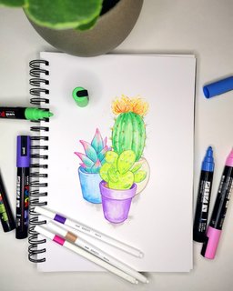 Súprava akrylových popisovačov PC-5M Posca, 8 ks, 2,5 mm, mix základných farieb-2