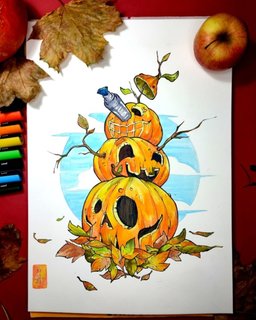 Súprava akrylových popisovačov PC-5M Posca, 8 ks, 2,5 mm, mix základných farieb-3