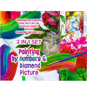 Diamantové obrazy plátno 40x50cm / taška OPP - KONE-4