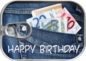 Konzerva na peniaze Happy Birthday, money-1