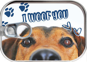 Konzerva na peniaze I Woof You - pes-1