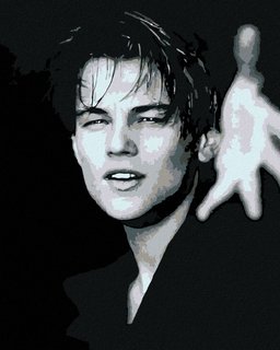 Maľovanie podľa čísel - Leonardo DiCaprio-1